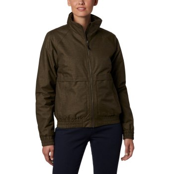 Columbia Firwood Bomber, Chamarras Verde Oliva Para Mujer | 938517-OHW